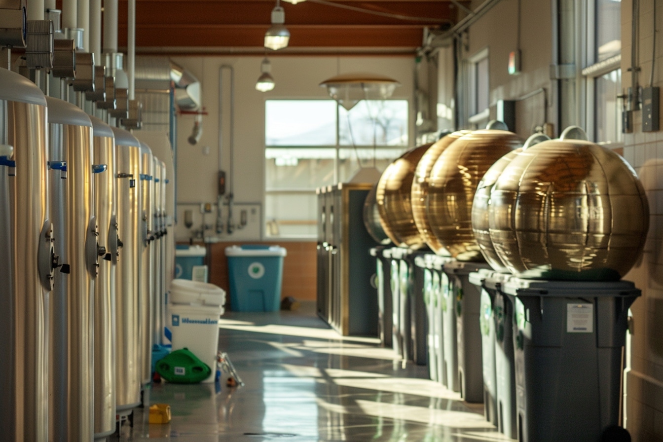 Recyclage et gestion des déchets des ballons d'eau chaude thermodynamiques