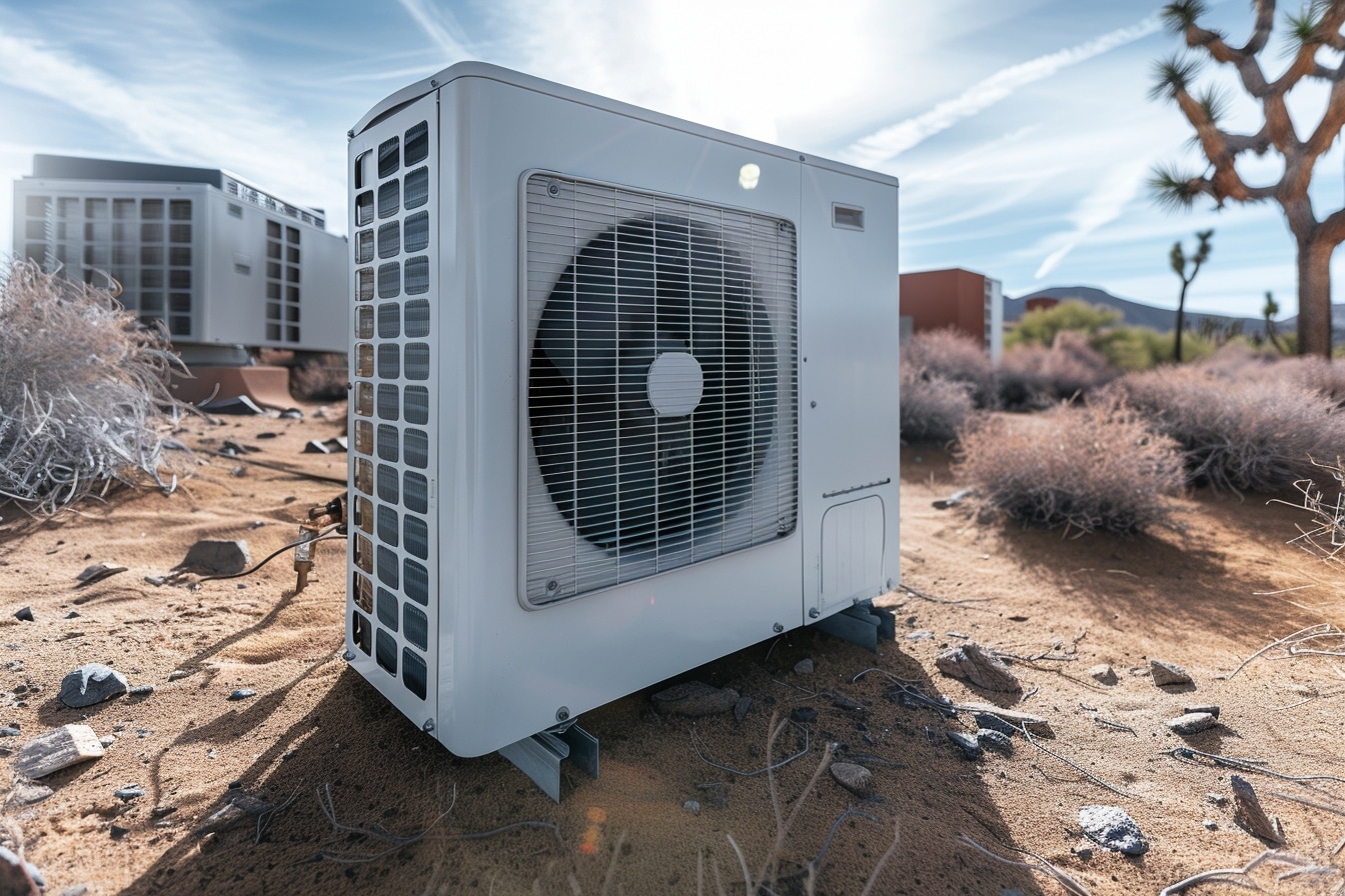 Pompe à chaleur air-air pour climatisation face à des températures extérieures extrêmes